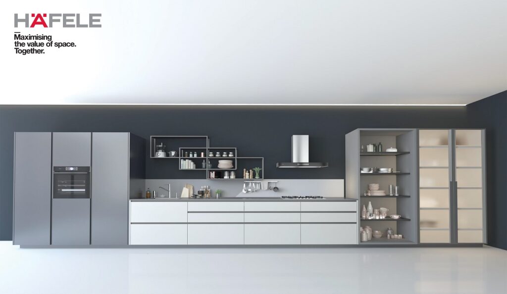 Profin Range of Aluminium Profiles by Hafele